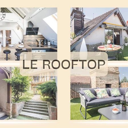 Le Rooftop - Vue Cathedrale - Climatisation Troyes Exteriör bild