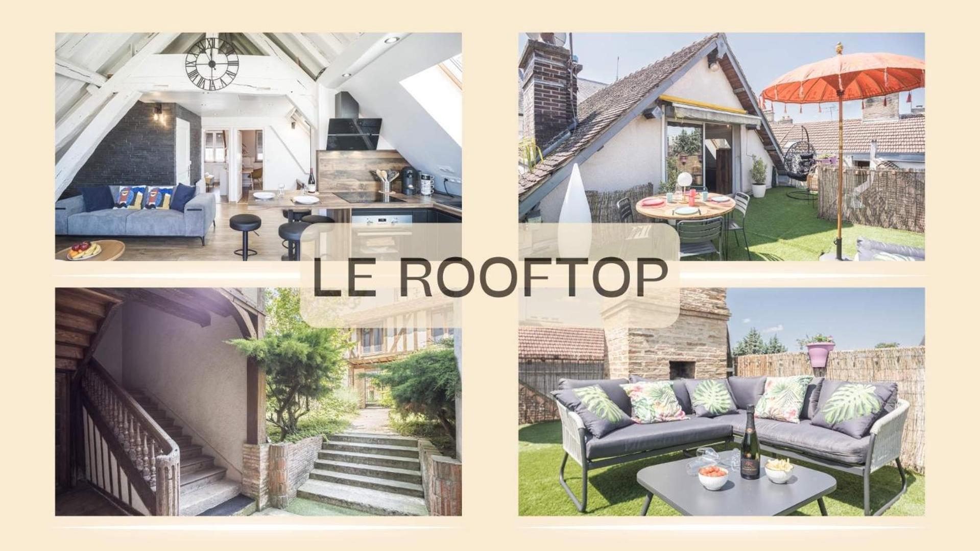 Le Rooftop - Vue Cathedrale - Climatisation Troyes Exteriör bild